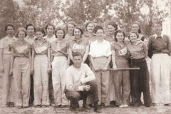 1936 Eagle High School girls baseball team