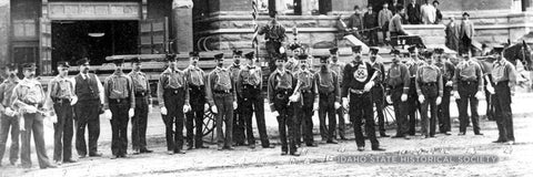 Picture of Volunteers Ready to Roll - Late 1800's