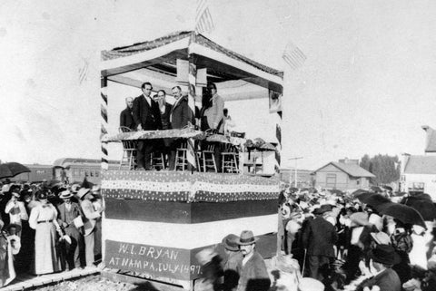 Picture of William Jennings Bryan -July14, 1897 - Nampa